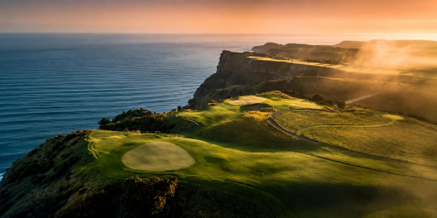 Holes 12-13 & 15 [Courtesy Cape Kidnappers]